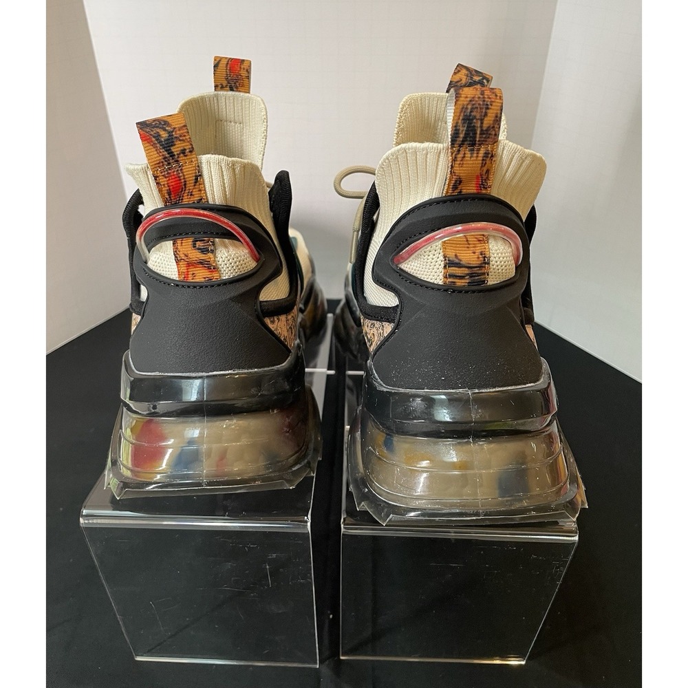 Cyberpunk Techwear Inspired Graffiti Blade Men's Running Shoes EU 45 US 11.5-12 - Picture 3 of 10